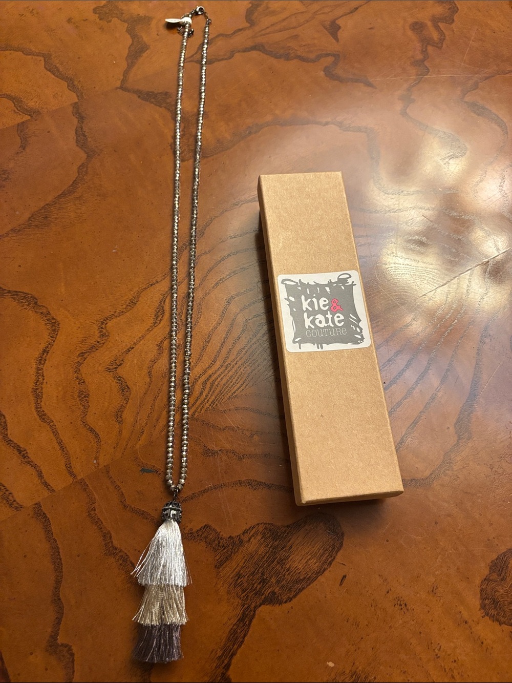 Kie & Kate Silver Multi-Tassel Long Handmade Necklace